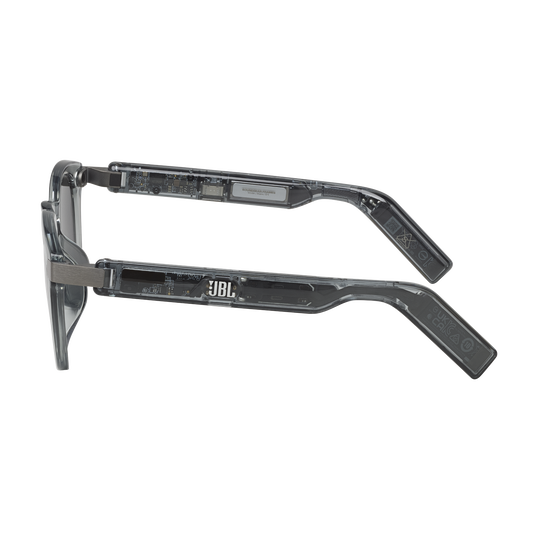 JBL Soundgear Frames Round - Onyx - Audio Glasses - Left